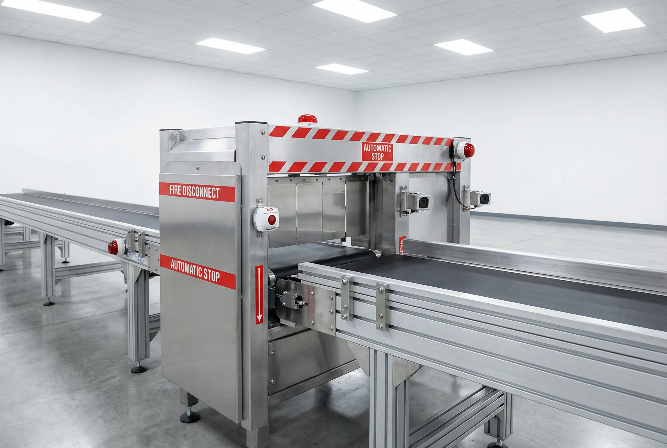 Fire Disconnect Conveyor