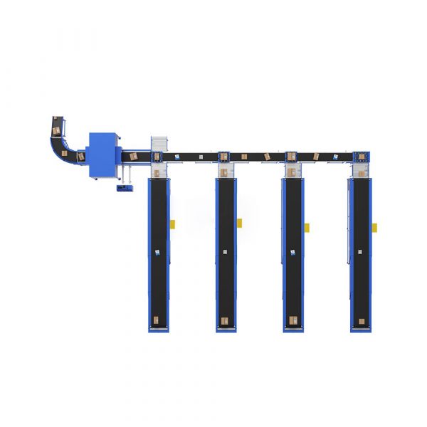 Dynamic DWS 6-Side Scanning with Telescopic Belt Conveyor or Roller Conveyor
