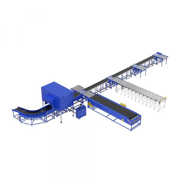 Dynamic DWS 6-Side Scanning with Telescopic Belt Conveyor or Roller Conveyor