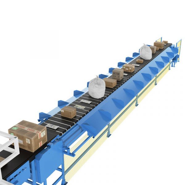 High Speed Linear Narrow Belt Cross Sorting System