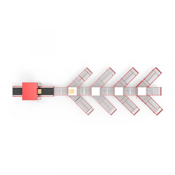 Intelligent Logistics Parcel Sorting and Transportation System