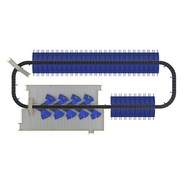 Loop Cross Belt Sorting System