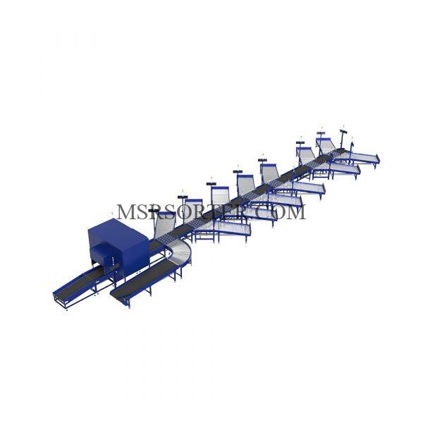 Logistics Parcel Sorting System