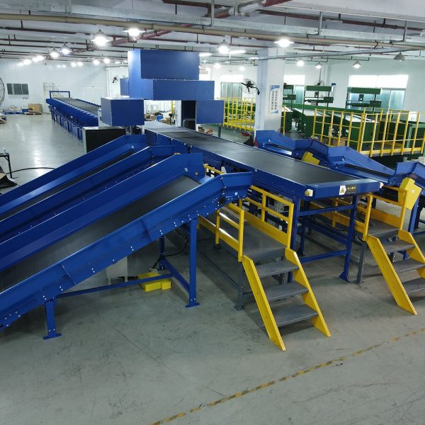 High-Speed Narrow Linear Cross-Belt Sorter