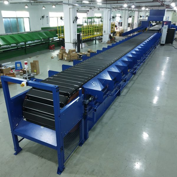 High-Speed Narrow Linear Cross-Belt Sorter