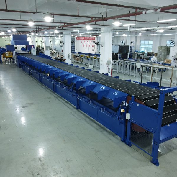 High-Speed Narrow Linear Cross-Belt Sorter