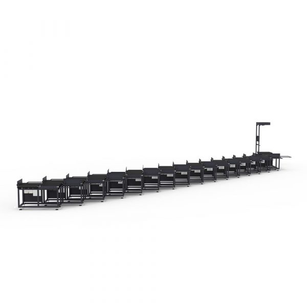 Static DWS with Z Type Belt Sorter